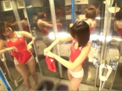 《外見える!?》素人ナンパ『恥ずかしぃです♡』ルックス最高な女の子が膣圧チェックからの揉み解しSEX！即抜け映像