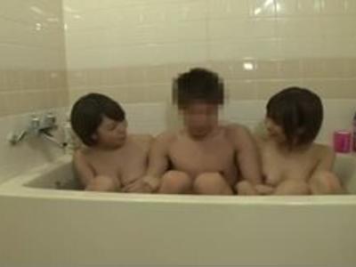 #姉 #妹 『勃起しちゃったの？♡』兄のお風呂に侵入して誘惑する可愛い妹！ギンギン確実