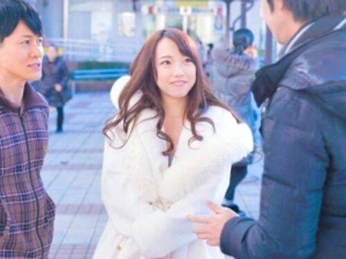 【素人ナンパ】駅前で見つけた彼氏持ちの可愛い女の子！下着撮影のはずがＳＥＸに発展！