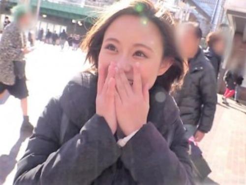 【素人ナンパ】谷間が目立つ爆乳デカパイおっぱいのアパレル店員お姉さん❤自宅訪問して取材という名目で美人と生はめSEX❤