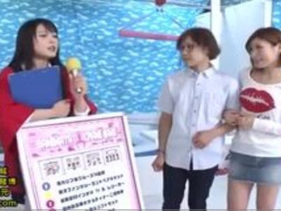 『ダメッ！見ないで～』素人カップルがエロ企画！罰ゲームで寝取り生出しSEX!!感じちゃってるね