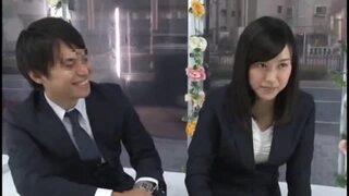 【マジックミラー号】MM号企画！会社の上司と素敵な美人人妻の部下がゲームにチャレンジ！ダブル不倫でどこまでやれるか！