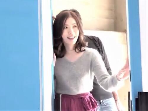 【MM号】仕事先で出会った美人な未来の花嫁とミラー号に乗車❤偽エステ体験でミラー越しの彼の前でマッサージ師にネトラレる❤