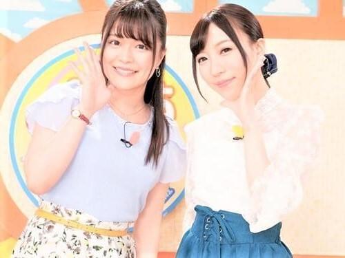 【淫語女子アナ】「桜を楽しむ会はアナルを見る会でした❤」アナルSEX大好きパイパン女子アナ❤生放送で原稿読みながらSEX