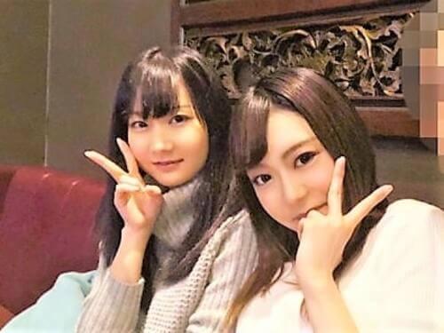 【ギャラ飲み】エロカワ女子大生ペアと個室居酒屋でギャラ飲み♡宅飲みに持ち込み友達の前でぐちょぐちょマンコ濡れまくりSEX