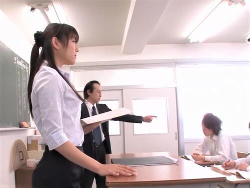 【西野翔ｘかすみりさ】トップの偏差値である進学校に赴任してきた美人の女教師❤生徒会顧問に目をつけられ無理やりレイプ!