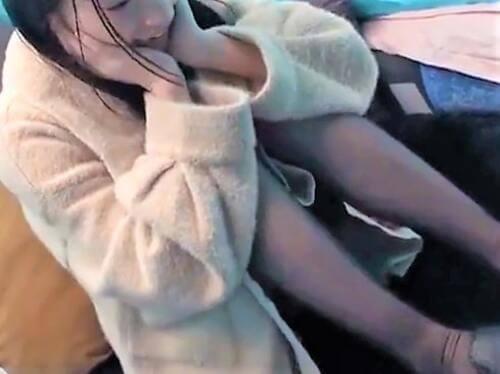 【素人ナンパ】「もう1回♡」北海道から来たスレンダーロリ美少女！偽アンケートに騙された童顔JDは中出しアクメ中毒！