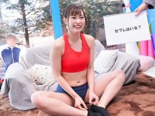 【MM号】「ジョギング中です❤」陸上部でハードルするエロカワ美人お姉さんに100の質問❤いきなり全裸男が乱入し巨根ハメ❤