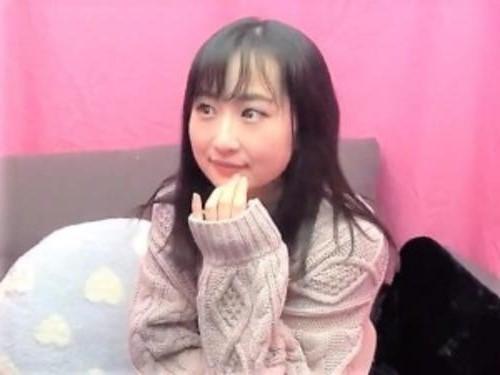 【女子大生】「キスするとエッチになっちゃいます❤」激カワ黒髪で清楚な雰囲気の未成年❤悩み相談からフェラチオ騎乗位❤