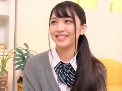 【女子校生】テニス部のFカップ爆乳な制服JKがエッチなアルバイト♡童貞くんと筆下ろしSEX企画で着衣SEX&中出し♡