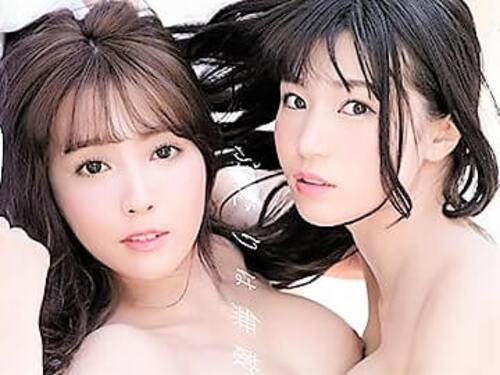 【高橋しょう子ｘ三上悠亜】パイズリ＆フェラで抜きまくりー＆跨がりW手コキ奇跡のサンドイッチ逆3P体験超濃厚な抜きまくり❤