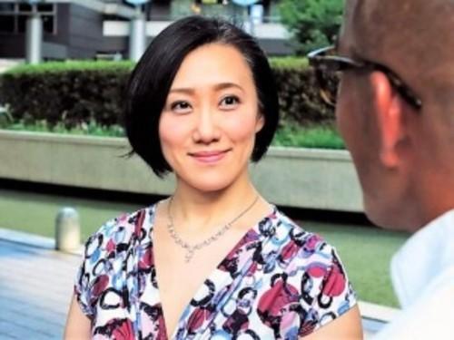 【熟女ナンパ】F-カップ爆乳で一流の気品を持ったショートボブの人妻ナンパ！乳首が敏感で感じる姿がエロい奥様に中出し♡