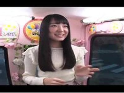 (マジックミラー&18禁)綺麗な黒髪の美少女が謝礼欲しさに車内でH！激ピストンされて感じまくりの女子大生！消される前に見なきゃ損