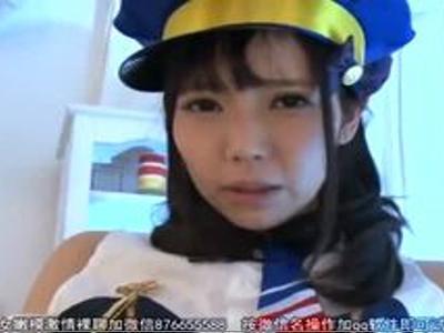 S級ロリ顔美少女をコスプレ拘束して悪戯！ゴム無しピストンされて膣内射精H<最高!!コスプレ>