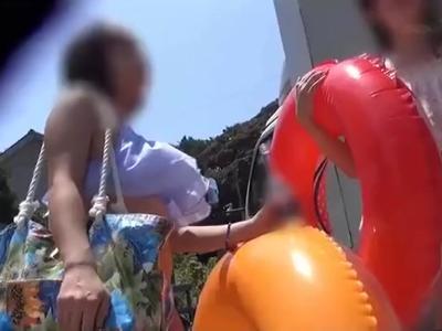 【外見える!?×素人】綺麗なお姉さんがチェリー男子の筆おろし！優しく生出しさせてくれる美女！勃起確実な激エロ動画