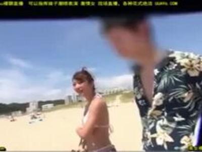巨乳でイケてるビキニ美女と車内で即ハメ！エッチなマッサージで発情しちゃった女の子(至福！マッサージ)