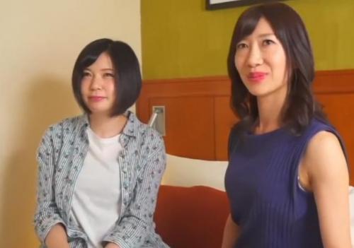 【母娘親子丼】親子をナンパして３P乱交ハメ撮り！中出しは母が受け持って二人ともご満悦！