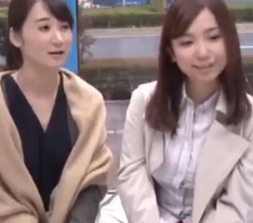 【マジックミラー号】人妻ナンパ！言われるままおっぱいを見せてマッサージされるままに激イキセックス！