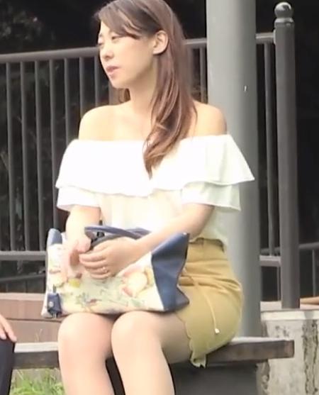 人妻熟女　不倫をするために１日だけの上京　野外プレイがお好みで下着を一切に付けず　ドMな妻を車内とホテルで蹂躙するｗ