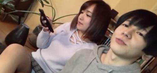 【自撮りハメ撮り】ゆるふわ系巨乳娘！照れながら喜ぶハメ撮りセックス！