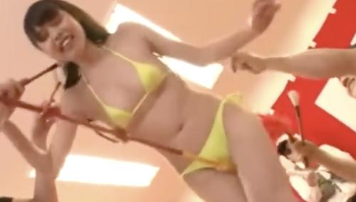 【バカエロ企画】第1回チキチキ！感じて落ちたら即アウト！素人限定おま○こ綱渡りw