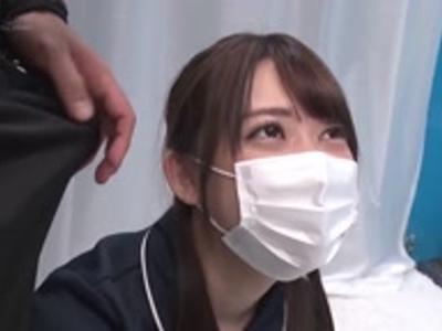 〖外見える!?+素人〗「イキそうですか？」ケガしてボッチエチエチできないので素人看護師がお手伝い！即抜け注意な18禁映像