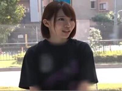 〖女子大生+18禁〗素人ナンパ『恥ずかしぃです♡』ルックス最高な女の子が膣圧チェックからの揉み解しH！素晴らしいAV