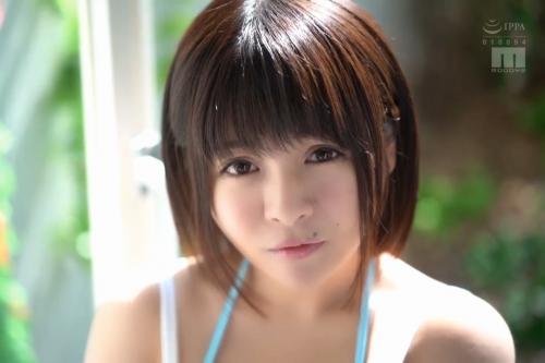 【石原理央】爆乳低身長のミニマム激エロボディを晒して着エロ現役女子大生がAVデビュー！！