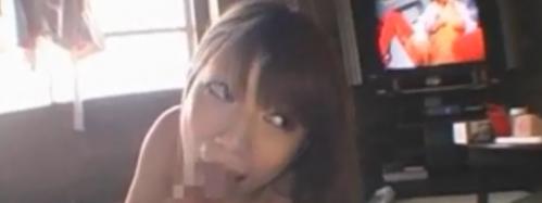 【妃乃ひかり】網タイツはいた白ギャルによるフェラチオ攻め・・・