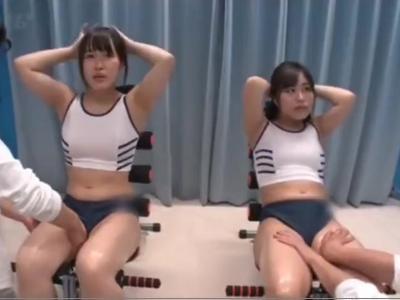 《アスリート-素人ナンパ》『アッン♡気持ちよくなっちゃった♡』締りのいいアスリート娘の体を刺激して揉みほぐし！スケベ注意なエロ映像