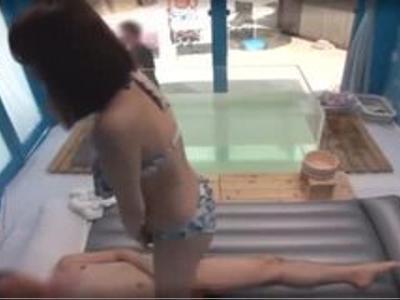 《マジックミラー-18禁》『エッチしちゃう？』男友達と混浴風呂企画でそのままH！めちゃシコ確実な激エロ動画