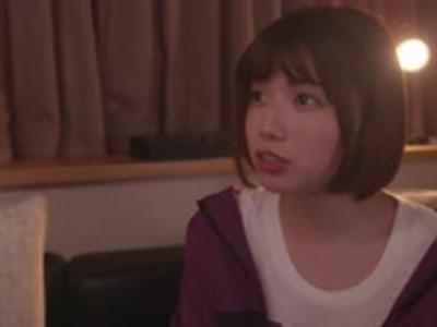 《石原希望-NTR》【相部屋】仲のいいバイトの女の子と一線を越えた夜！勃起しちゃう性処理動画