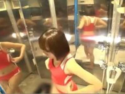 『膣圧チェックって…入れるんですか？』スポーツ女子に締まりチェックついでに膣内射精H〖おすすめ!!マジックミラー〗