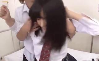 [彩乃なな]『なんなのよいきなり・・・』男が保健室で野獣にwww