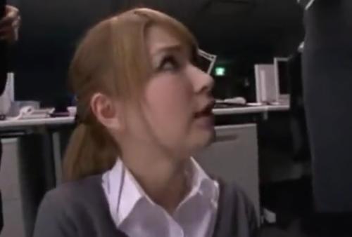 「ティア」美人ハーフOLが上司の巨根を喉奥まで咥えこまされガン突きイラマチオ
