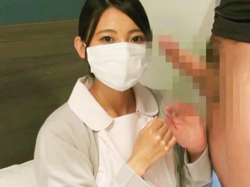 ＜素人ナンパ＞「精子？ゴックンします♡♡」マスク外しても可愛い看護師に中出し！神ロリ美少女と生セックスｗ＜童貞筆おろし＞