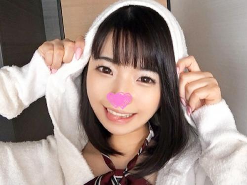 ＜素人ハメ撮り＞「精子飲んじゃったぁ///」ニコニコ笑顔でゴックン♪幼い顔立ちの黒髪ぐうかわ女子高生ｗ＜美少女ロリJK＞