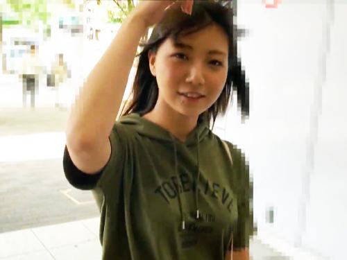 ＜素人ハメ撮り＞「焦らさないでぇ…逝きたいから♡♡」顔面に精子を浴びながら嬉しそうに微笑む現役エロ女子大生＜ロリ美少女＞