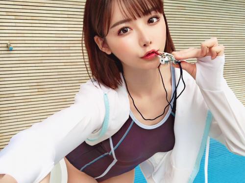 【膣内射精】プール監視員のロリ美少女がエロい言葉で痴女ってくるｗｗｗ激シコ娘にゴム無しで種付け生中出しｗ【スタイル抜群】