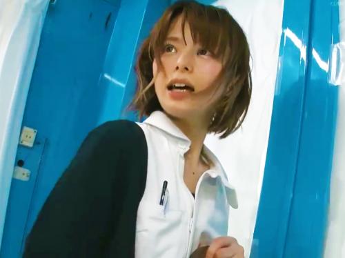 【マジックミラー号】「気持ちよくて逝っちゃいました♡♡」極上のロリギャル看護婦を捕獲！激えち着衣セックスｗ【素人ナンパ】
