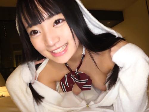 ＜素人ハメ撮り＞「おちんちん気持ちいい///」イコールラブ・齊藤なぎさ似なFカップ美爆乳の女子校生！！＜美少女ロリJK＞