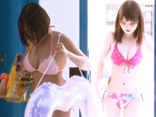 【マジックミラー号】「パイオツ超でっけぇぇｗｗ」2人ともロリ美少女＆即ハボ体型！エロすぎるギャルの4P【素人ナンパ企画】