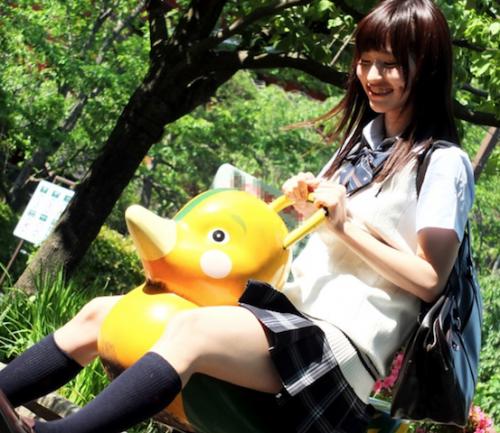 [天使もえ]女子高生がおっちゃんといけない遊び・・・清楚で純粋そうな子がなぜwww