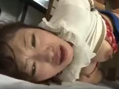 ＜小早川怜子＞黒人たちの巨大チンポで輪姦レイプされる巨乳妻。フェラチオ、イラマチオ。力尽くでの強制、中出しファック