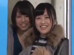 ＜マジックミラー号＞20代の綺麗な奥さん達がスワッピング乱交で痙攣イキ