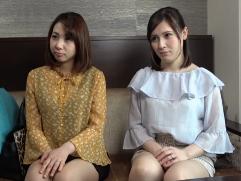 ＜人妻ナンパ＞綺麗なママ友さん2人とエッチ過ぎる展開。善がり狂っての３P、激イキ中出しファック