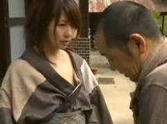 ＜結城みさ＞「五作、あんたあっちの方、強そうだね」「五作、私、あんたとハマりたいんや」奥様が使用人を誘っての淫乱ファック