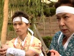 ＜時代劇＞敵討ちから返り討ちに合う女。そこへ救世主に助けられるもそいつが鬼畜。山奥でハメられまくりの輪姦、中出しファック