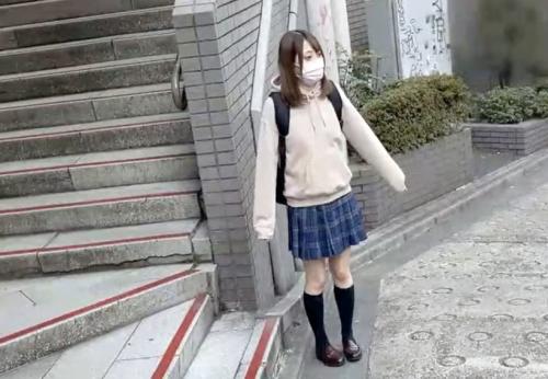 【清純JK】細身くびれプリ尻ボディ★清楚な激カワJ系制服美少女さん♪ 着衣のままイチャラブSEXして完堕ちしてしまう！