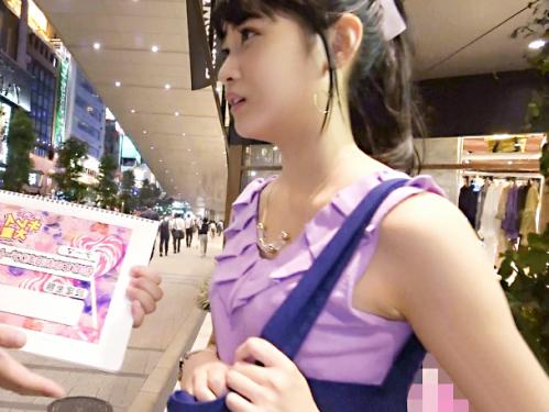 ＜OL美女×ナンパ＞色白美スレンダー★新宿の黒髪清楚ポニテ激カワOLさん！鬼濡れガクブル痙攣ま◯こでイキ狂ってしまう！